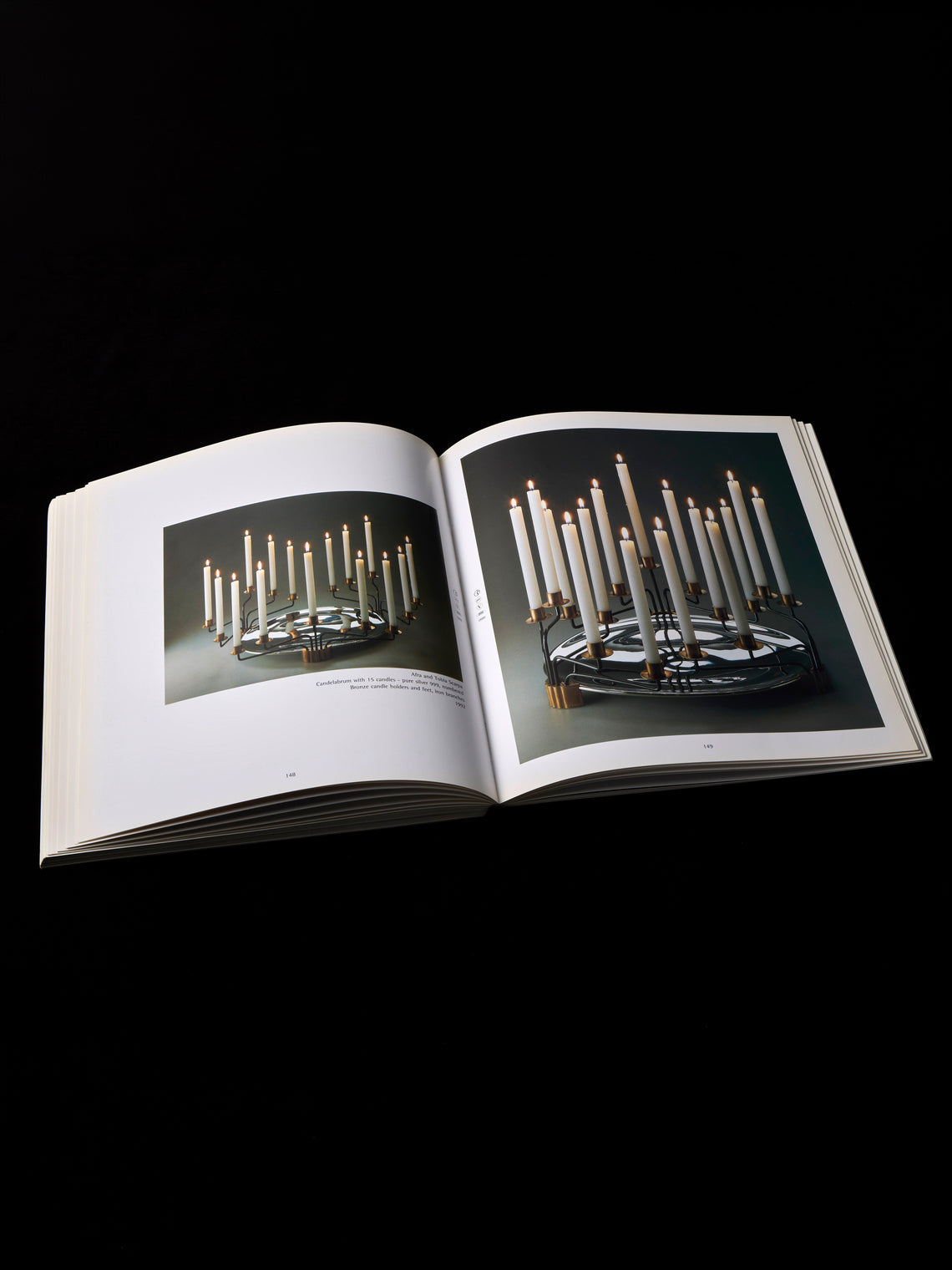 San Lorenzo - 1992 Afra and Tobia Scarpa No. 69 Pure Silver Candelabra - Silver - ABASK