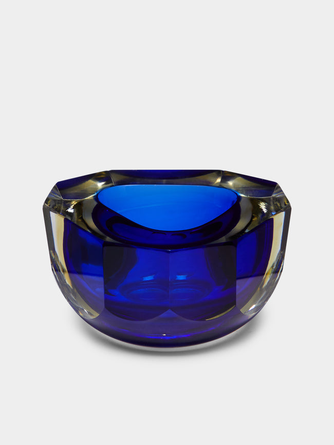 Antique and Vintage - 1950s Flavio Poli Murano Glass Ashtray -  - ABASK - 