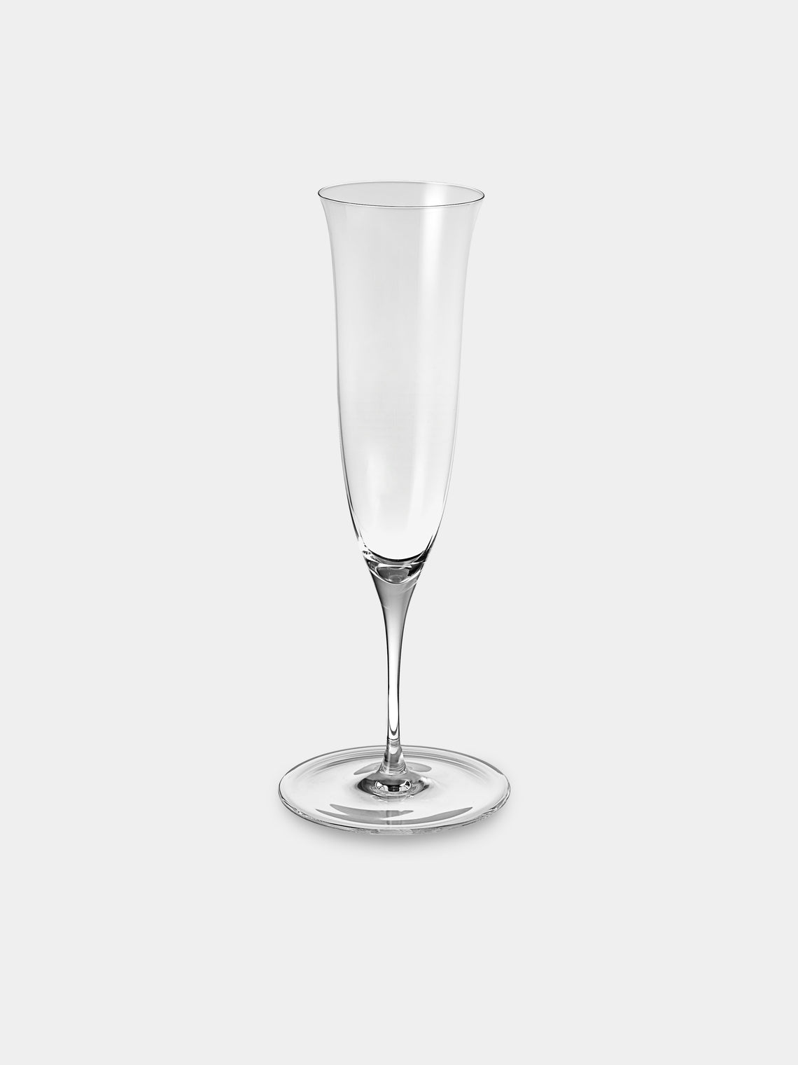 Lobmeyr - | Set of 2| Patrician Crystal Champagne Flutes - Clear - ABASK- 