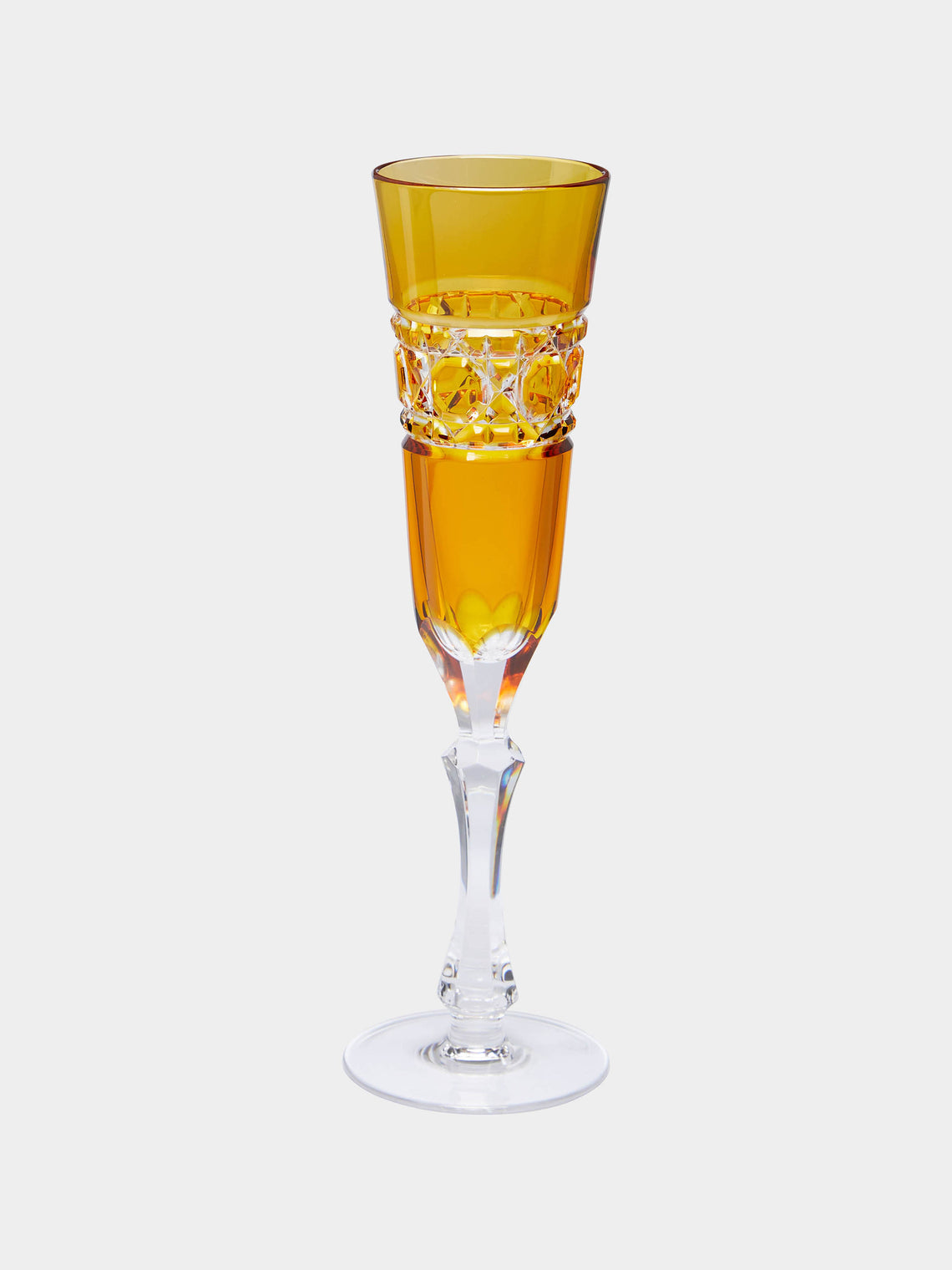 Cristallerie De Montbronn - Jacquard Hand-Blown Crystal Champagne Flute -  - ABASK - 