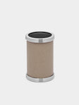 Giobagnara - Amalfi Leather Toothbrush Holder - Taupe - ABASK - 