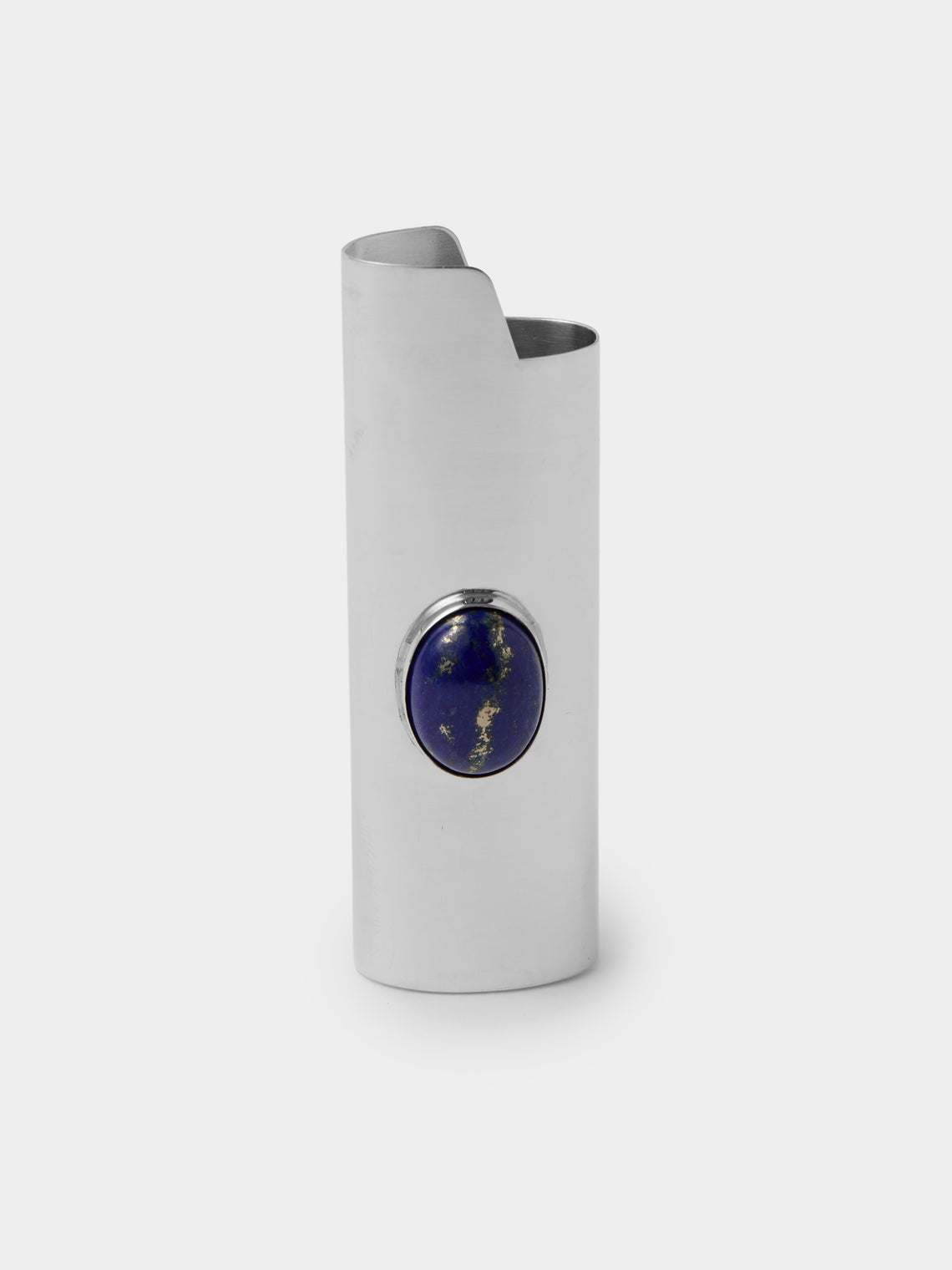 Tavares 1922 - Silver and Lapis Lazuli Lighter Case - Silver - ABASK - 