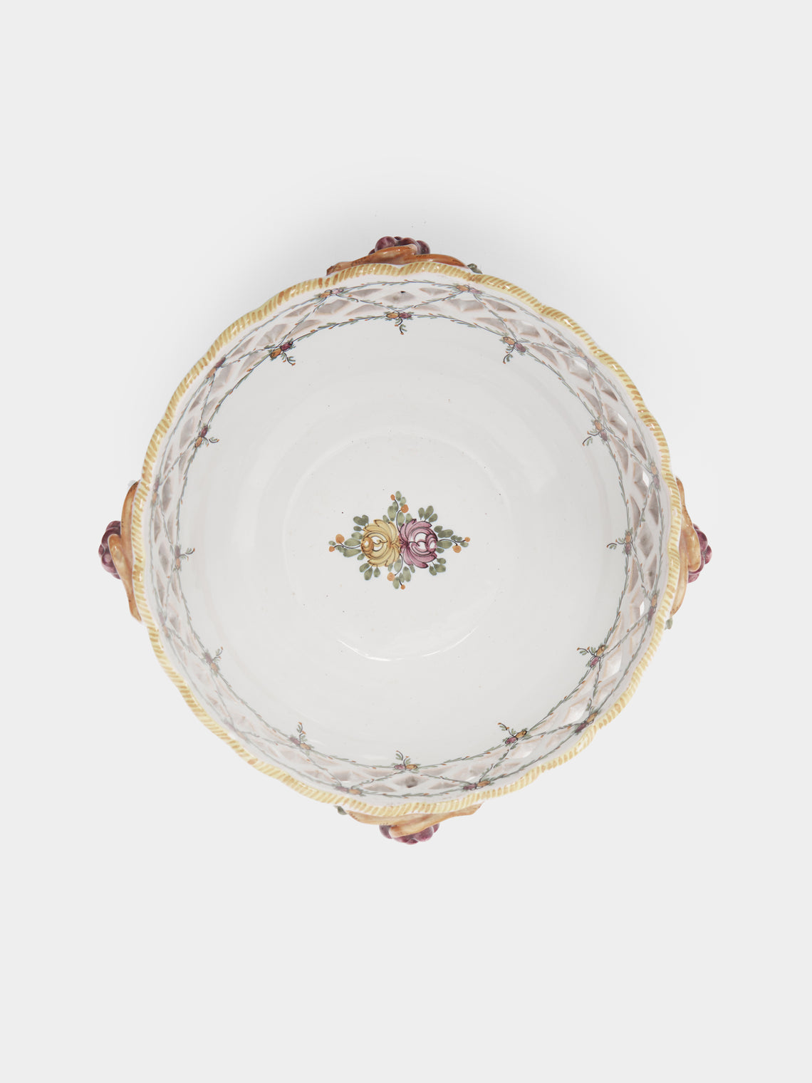 Antique and Vintage - 1930s Ceramic Grape Bowl -  - ABASK