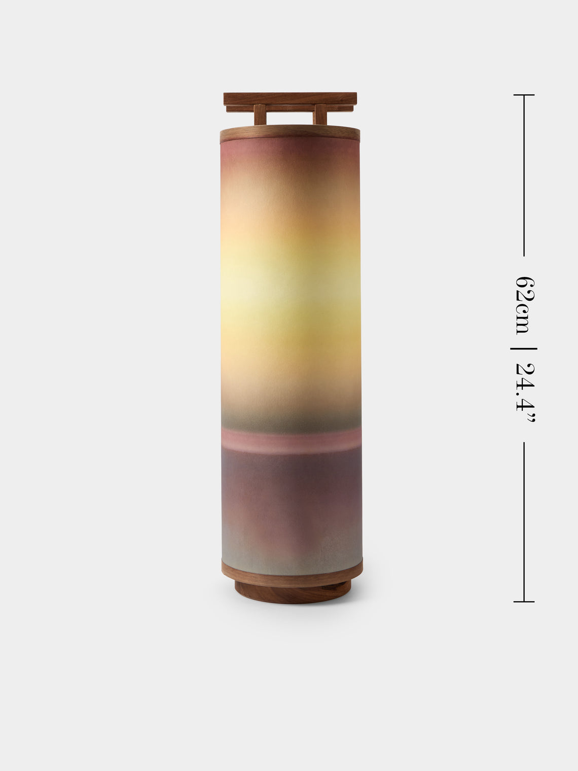 Maxime Prange - Torii Walnut and Washi Paper Large Table Lamp - Multiple - ABASK