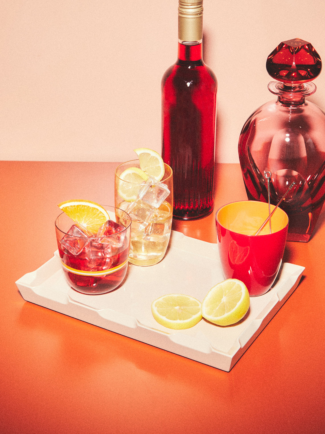 The Lacquer Company - Denston Lacquered Small Tray -  - ABASK