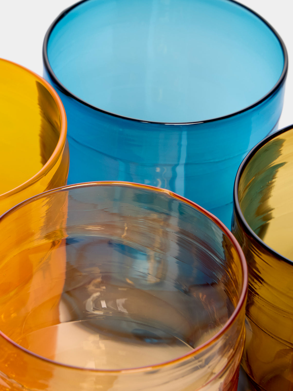 Michael Ruh Studio - Mojave Hand-Blown Glass Highballs (Set of 4) - Multiple - ABASK