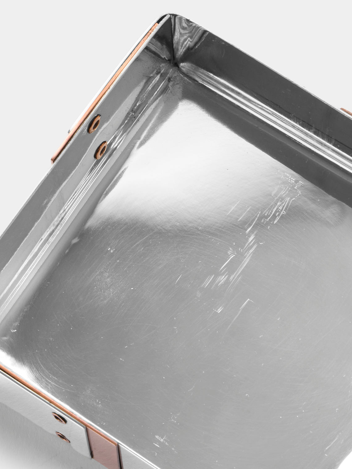 San Lorenzo - 1972 Afra and Tobia Scarpa Sterling Silver Square Box - Silver - ABASK