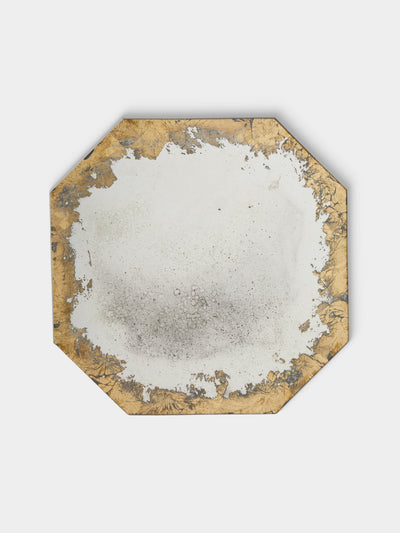 Borgo delle Tovaglie - Octo Mirrored Glass Placemats (Set of 6) - Silver - ABASK - 