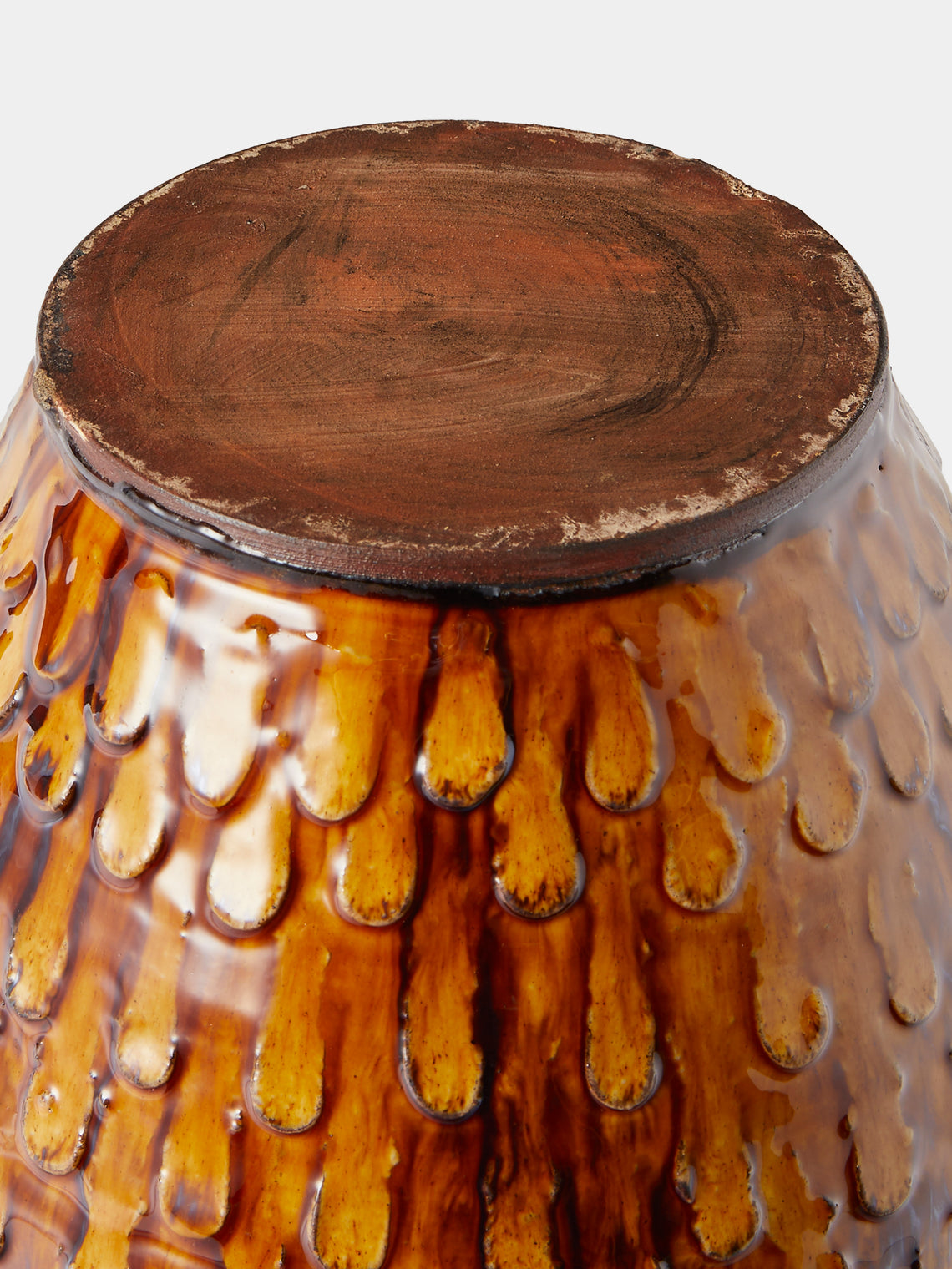 Fitch & McAndrew - Pellet Slipware Jug - Brown - ABASK