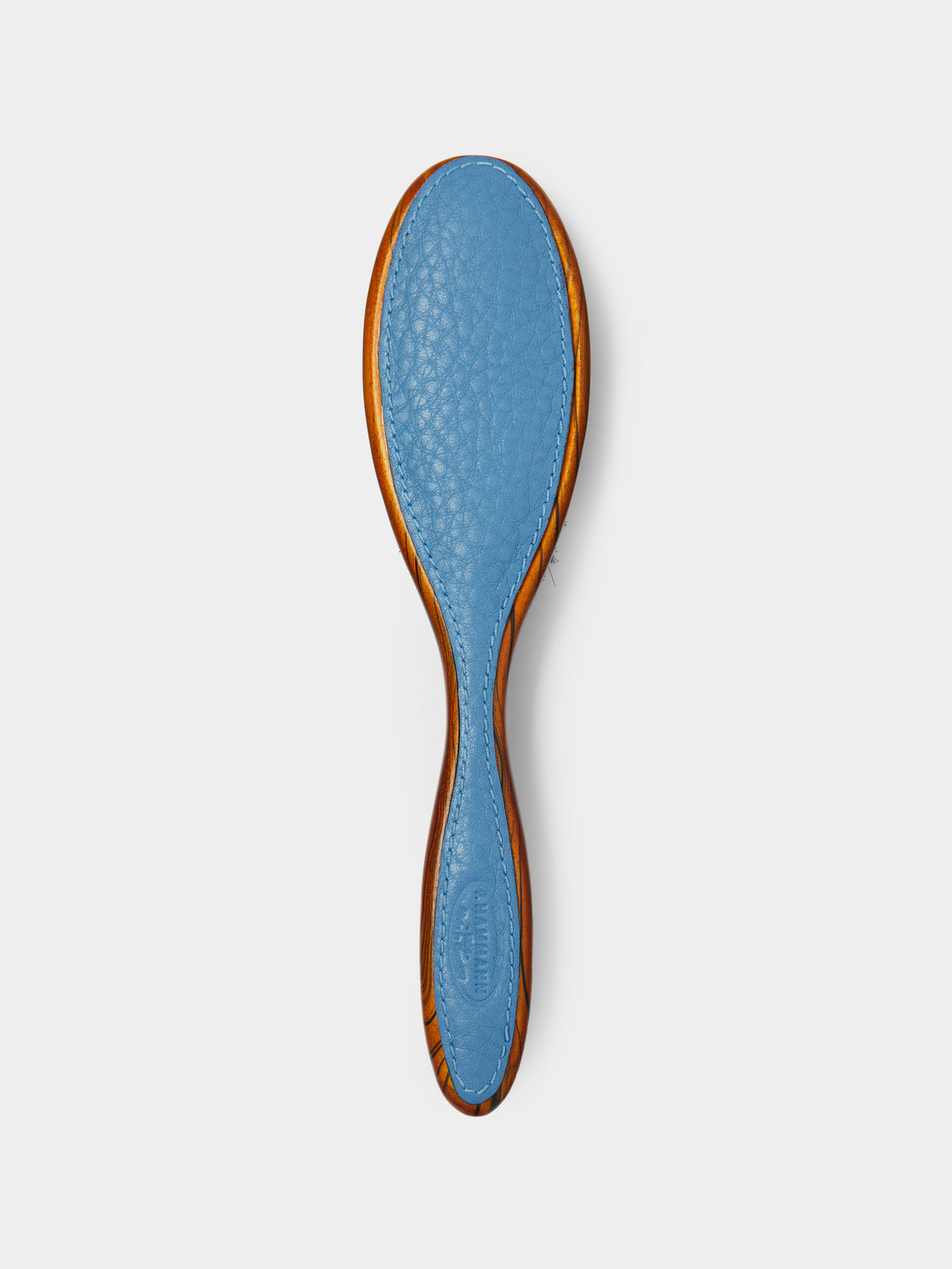 Leather Cabinet-Style Hairbrush