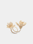 CasaLatina - Florencia Handwoven Werregue Palm Napkin Rings (Set of 4) - Natural - ABASK - 