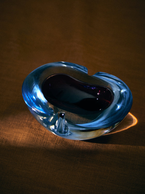 Antique and Vintage - 1950s Murano Glass Ashtray -  - ABASK