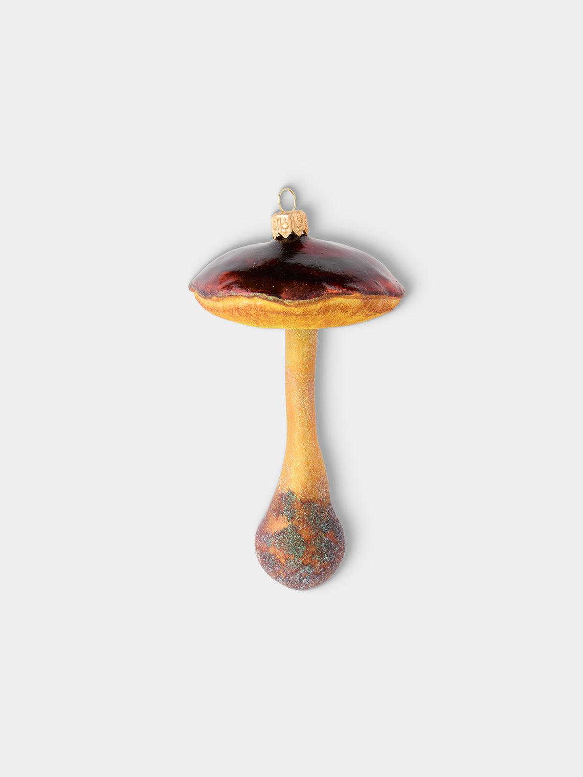ABASK Decorations - Psychedelic Mushrooms Hand-Blown Glass Baubles (Set of 8) - Multiple - ABASK