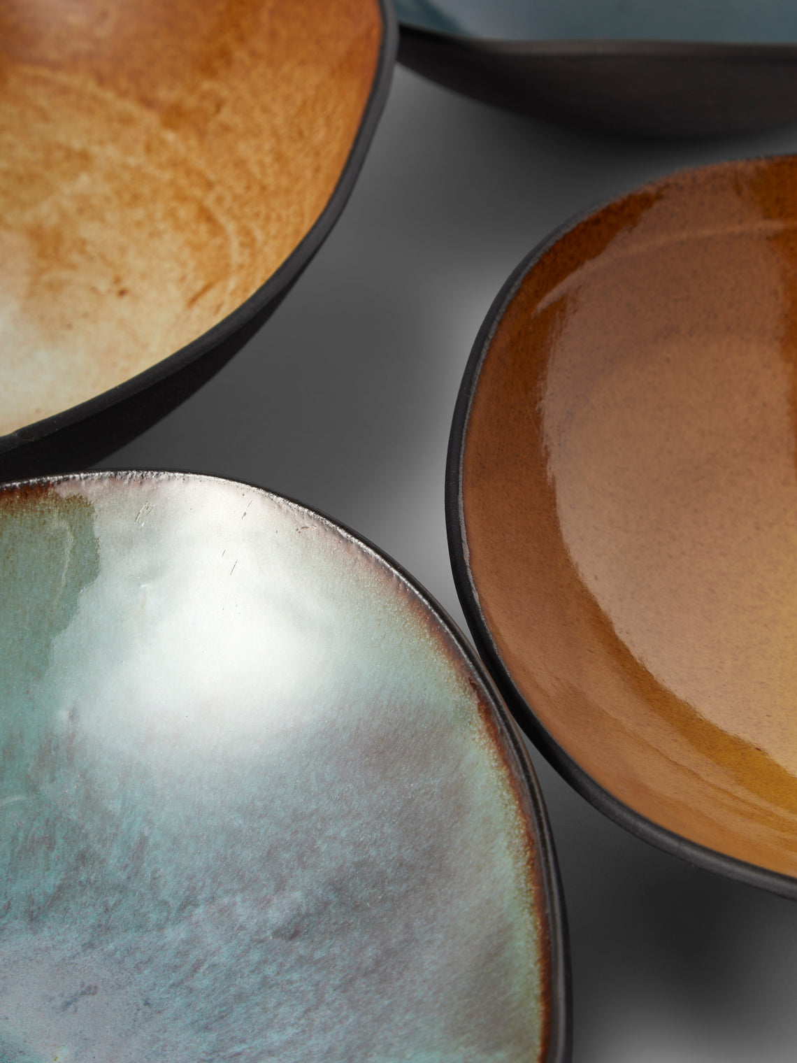 Hana Karim Studio - Hand-Built Stoneware Ramen Bowls (Set of 4) - Multiple - ABASK