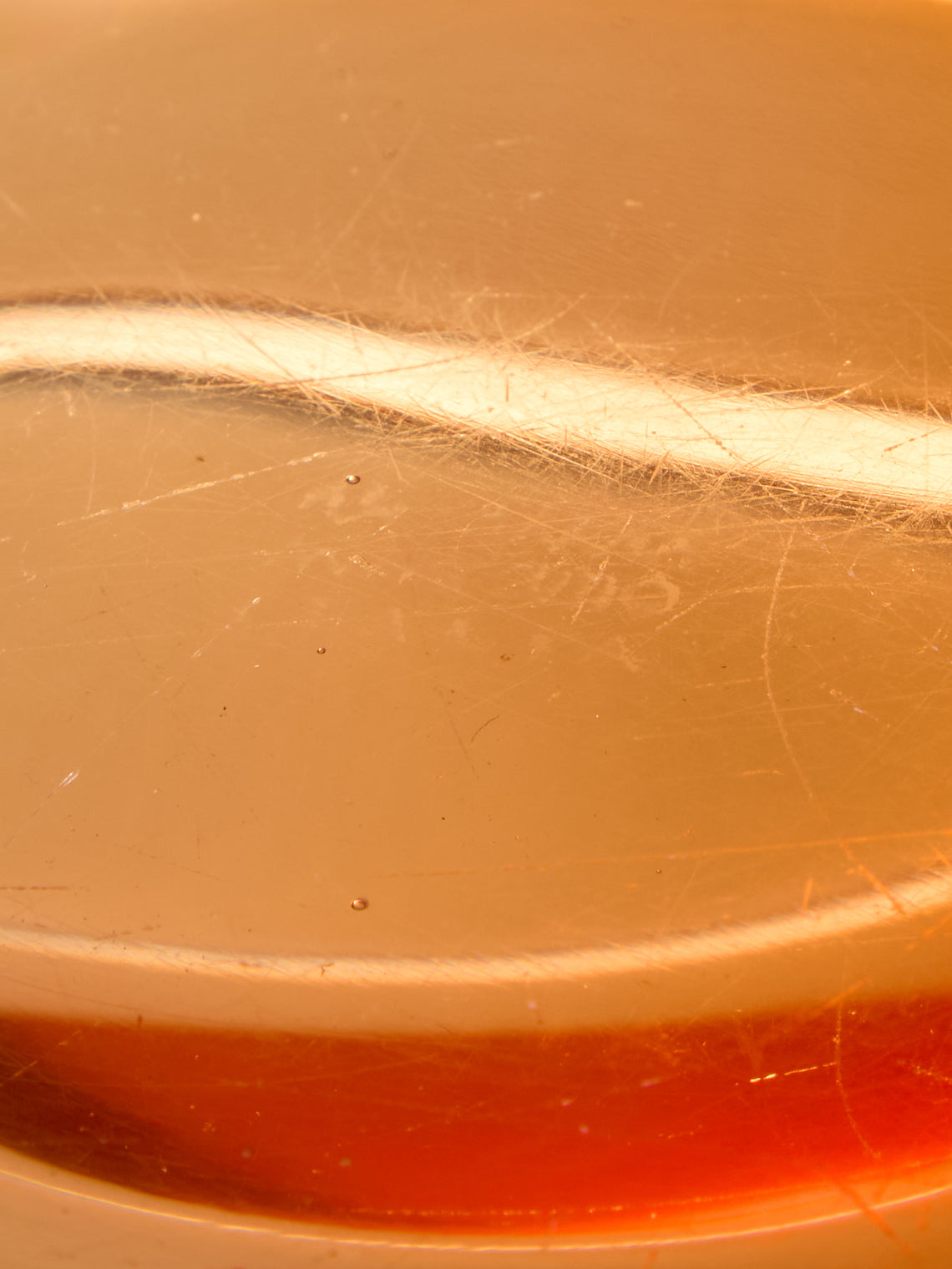 Antique and Vintage - 1950s Paolo Venini Glass Bowl - Orange - ABASK