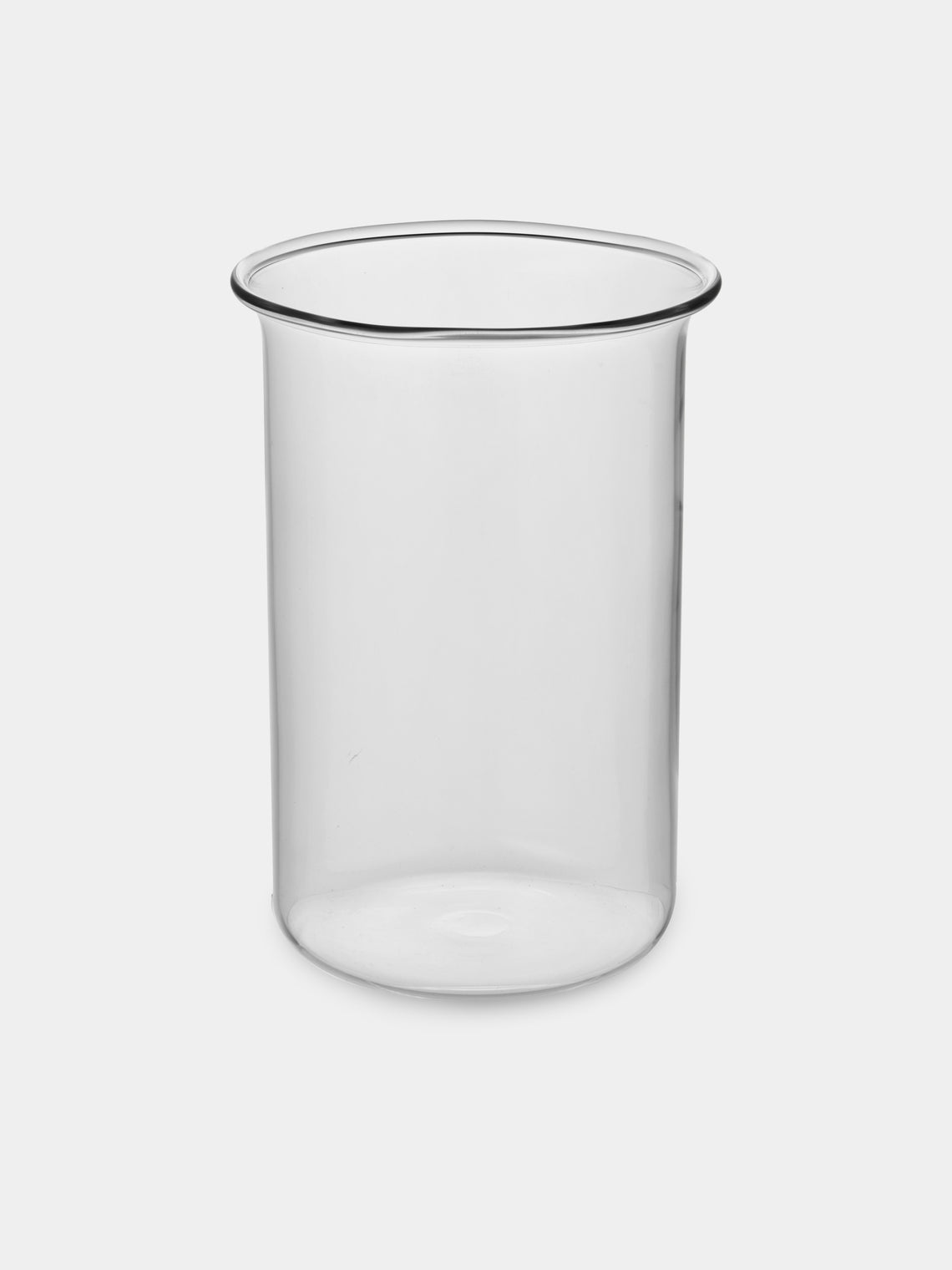 San Lorenzo - 1997 Afra and Tobia Scarpa Pure Silver and Glass Vase (8in/20.5cm) - Silver - ABASK