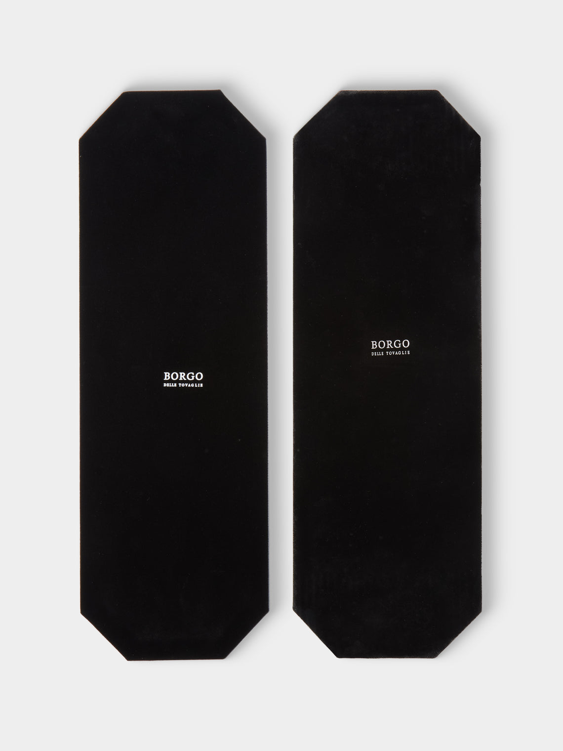 Borgo delle Tovaglie - Octo Mirrored Glass Centerpieces (Set of 2) - Silver - ABASK