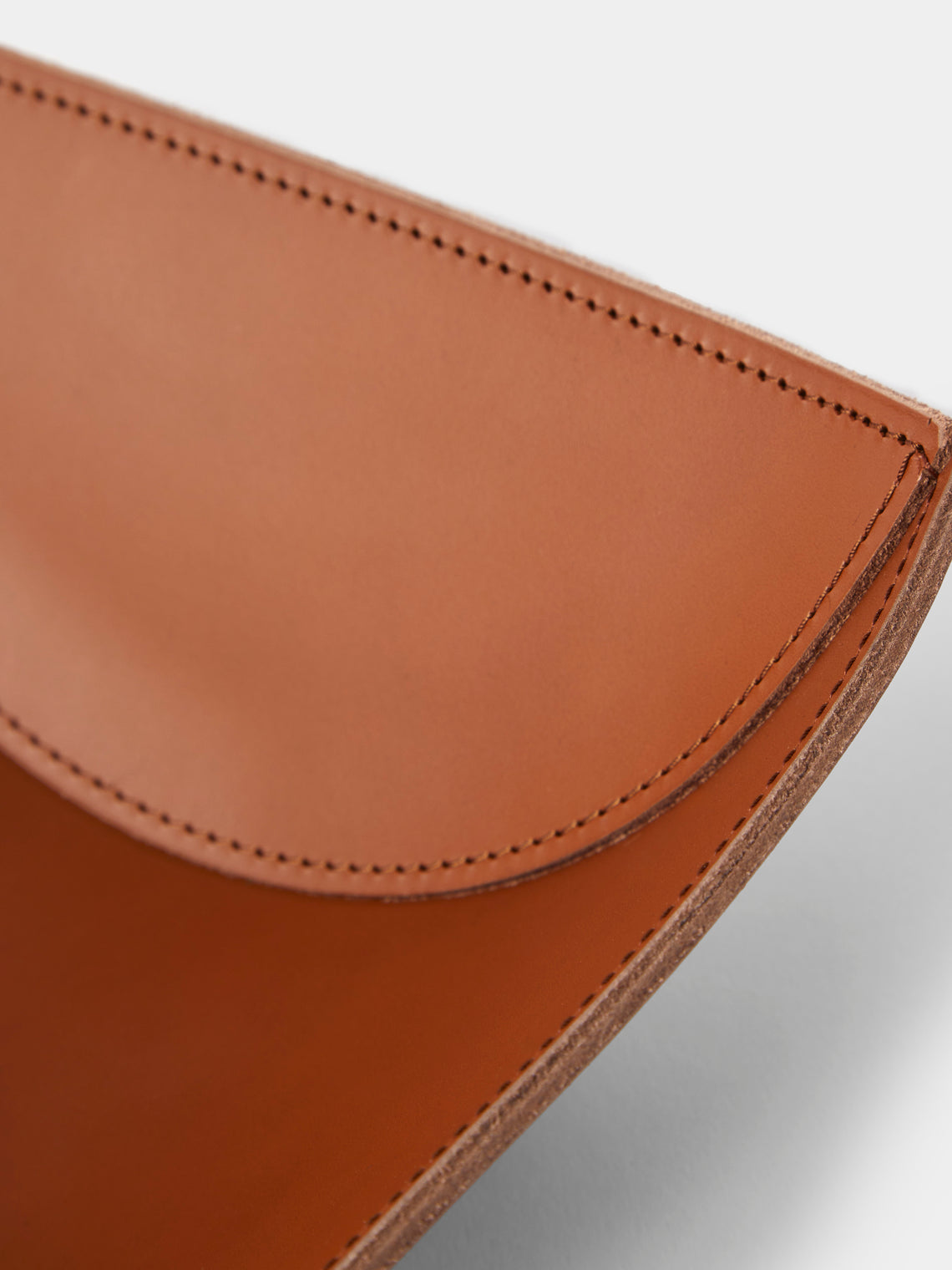 Rabitti 1969 - Lambda Leather Bowl - Orange - ABASK