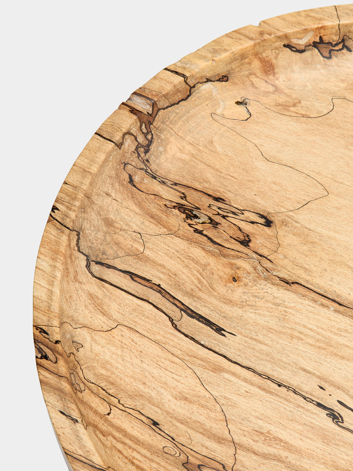 Bird & Branch - Fairlight Hand-Turned Spalted Beech Extra Large Platter - Natural - ABASK