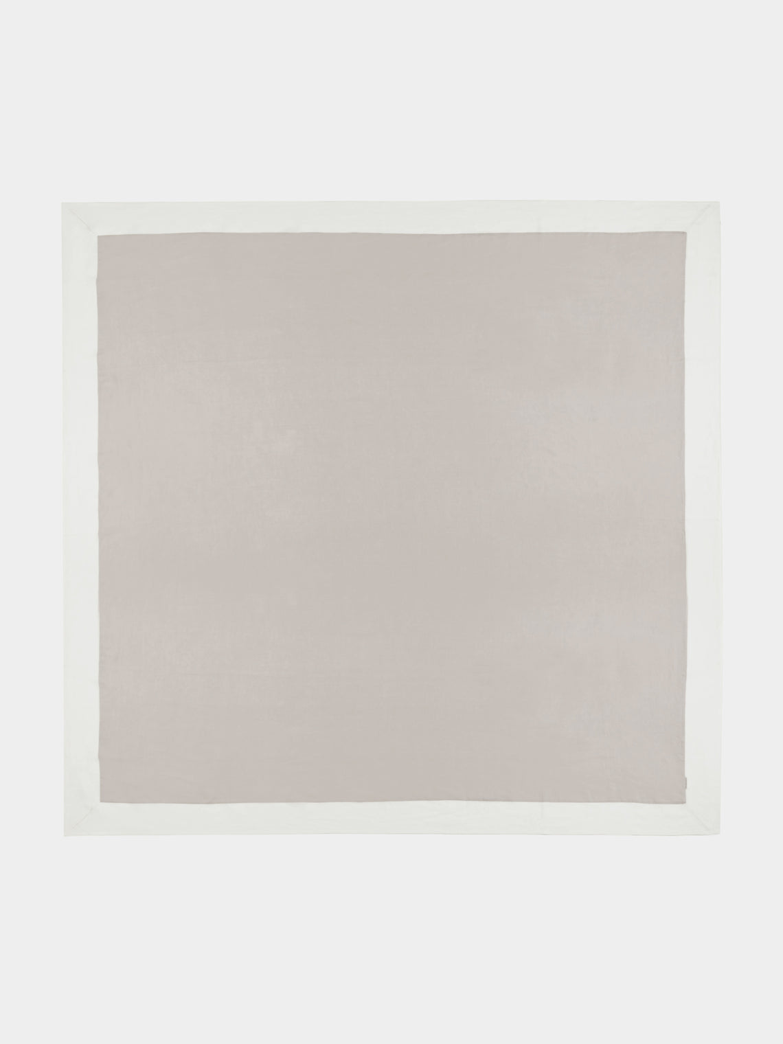 Borgo delle Tovaglie - Bauhaus Linen Square Tablecloth - Natural - ABASK