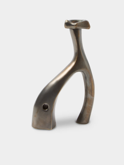 Shaha Raphael - Coven 04 Hand-Cast Brass Candle Holder - Brown - ABASK - 