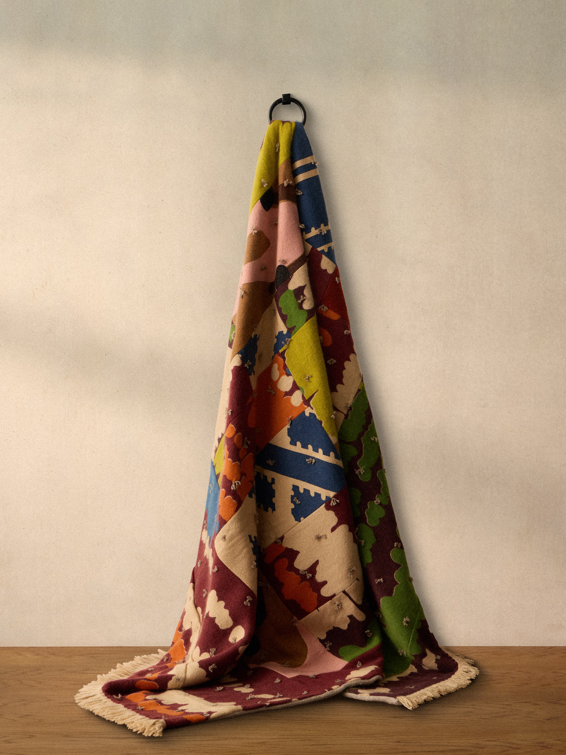 Saved NY - Shahmaran Cashmere Throw (79in/2m) - Multiple - ABASK
