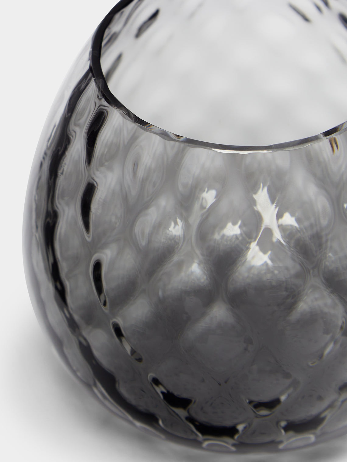 NasonMoretti - Macramé Hand-Blown Murano Glass Tealight Holder -  - ABASK