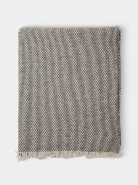 Alonpi - Natte Cashmere Throw (75in/1.9m) - Gray - ABASK - 