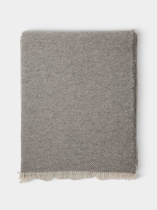 Alonpi - Natte Cashmere Throw (75in/1.9m) - Gray - ABASK - 