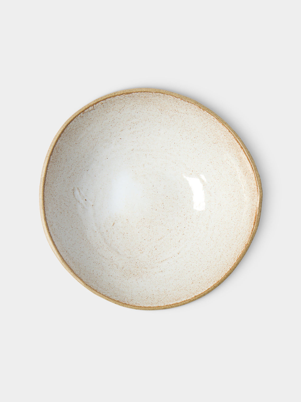 Hana Karim Studio - Hand-Built Stoneware Pasta Bowls (Set of 4) - Cream - ABASK