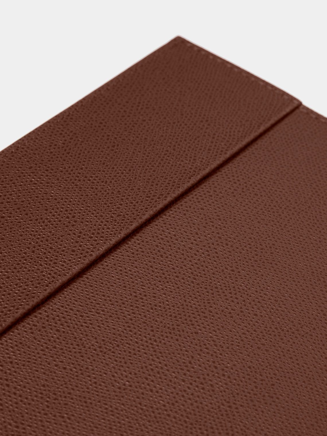 Giobagnara - Douglas Leather Desk Blotter - Brown - ABASK