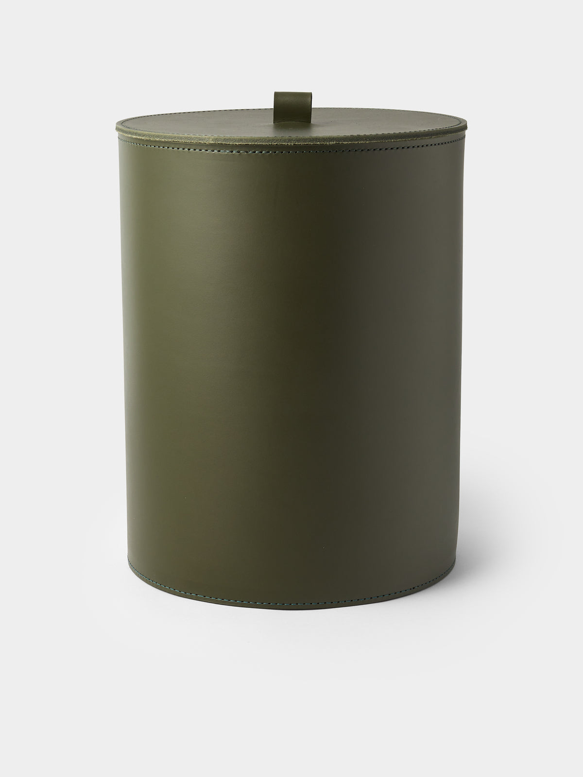 Orvieto Leather Wastepaper Bin