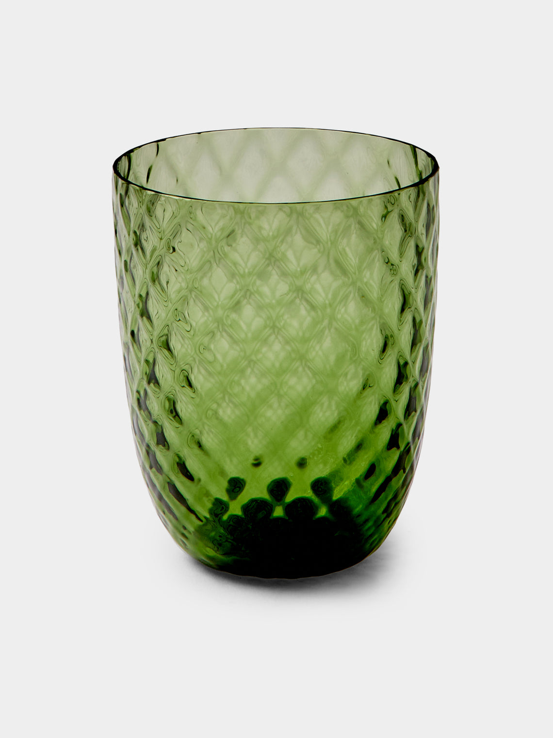 NasonMoretti - Ida Glass Water Tumblers (Set of 6) - Green - ABASK