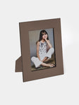 Giobagnara - Peter Leather Photo Frame (5x7") - Gray - ABASK - 