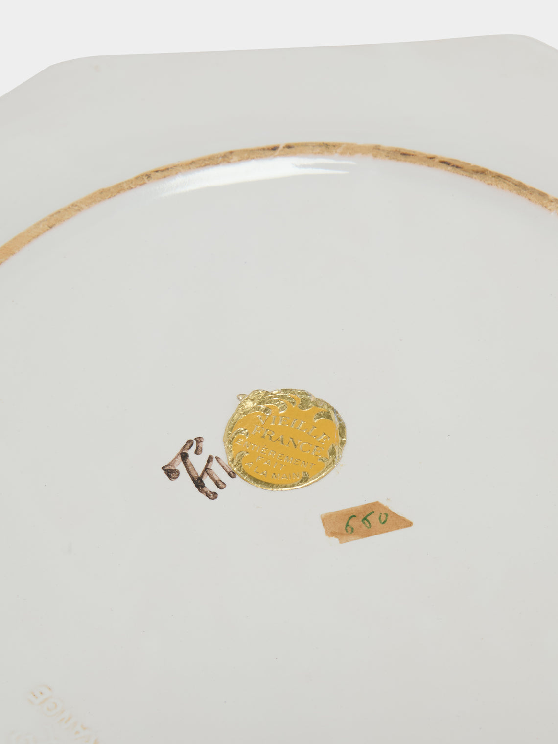 Antique and Vintage - 1920s Émile Tessier Ceramic Soup Tureen with Platter - White - ABASK