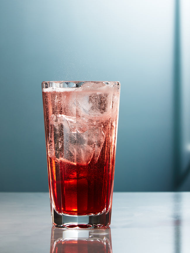 Theresienthal - Roland Hand-Blown Crystal Highball (Set of 2) - Clear - ABASK