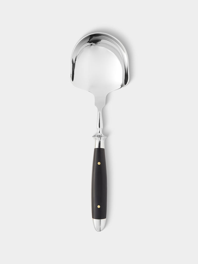 Eichenlaub - Resin Old German Serving Spoon - Black - ABASK - 