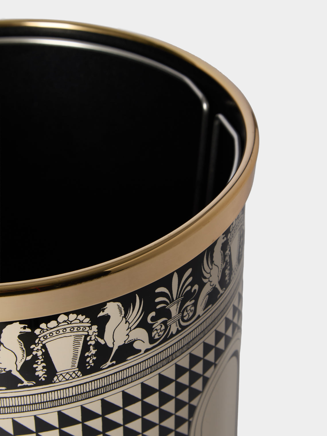 Fornasetti - Facciata Quattrocentesca Iron Wastepaper Bin - Multiple - ABASK