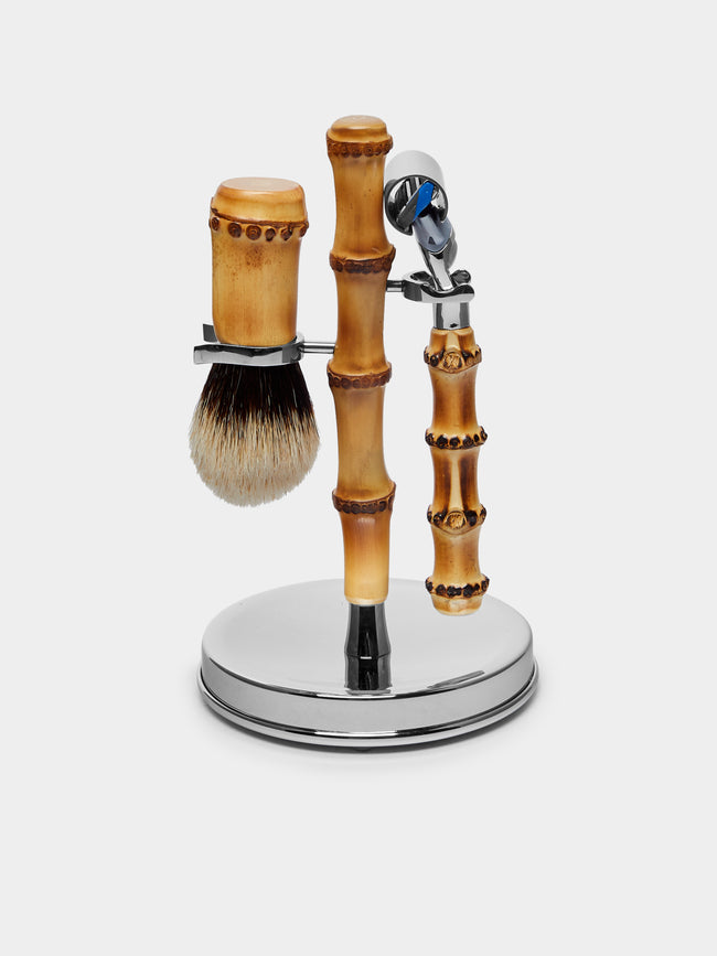 Lorenzi Milano - Bamboo Shaving Set -  - ABASK - 