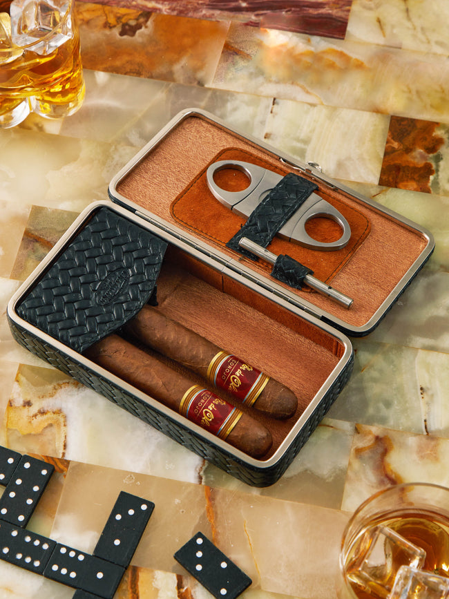 Leather Cigar Case (3 Cigars)