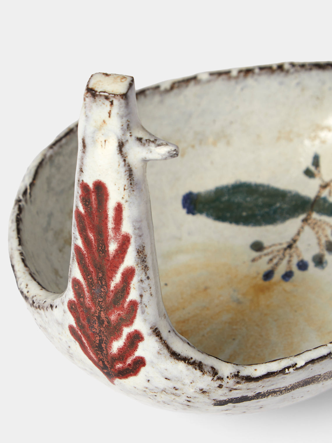 Antique and Vintage - 1950s LE MURIER CHICKEN TRINKET DISH - Multiple - ABASK
