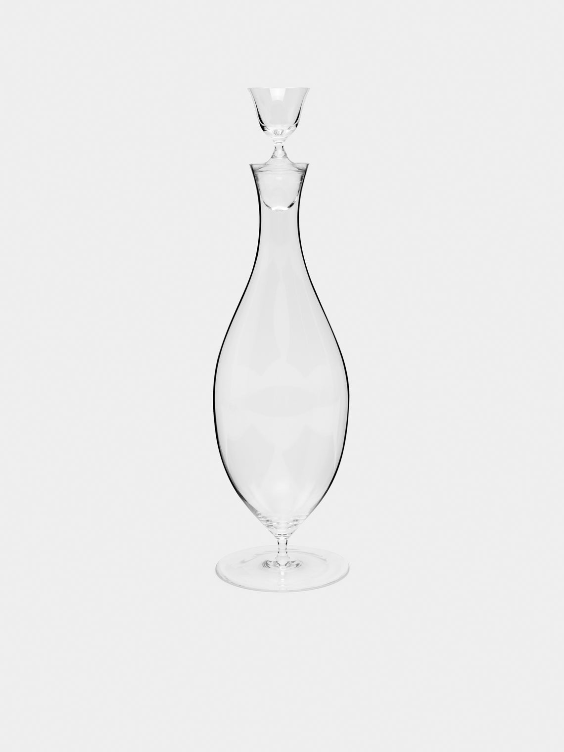 Lobmeyr - Josef Hoffmann Patrician Hand-Blown Crystal Wine Decanter - Clear - ABASK - 