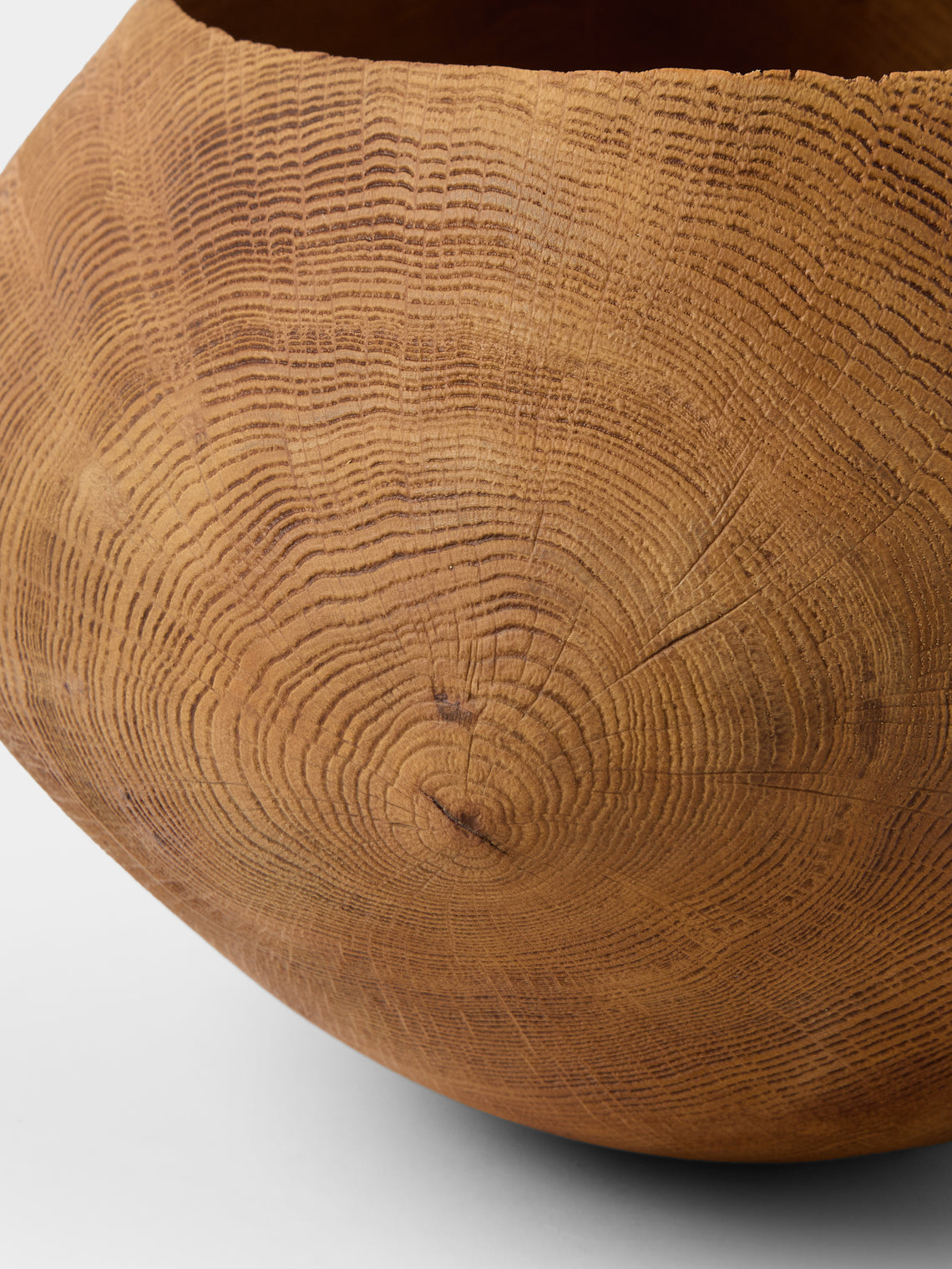 Friedemann Buehler - Hand-Turned Oak Bowl - Brown - ABASK