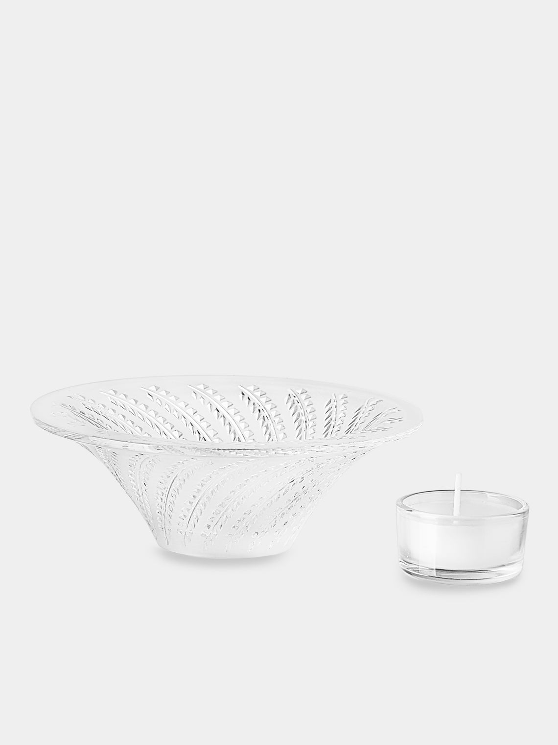 Lalique - Glycines Crystal Hollow Bowl - Clear - ABASK - 