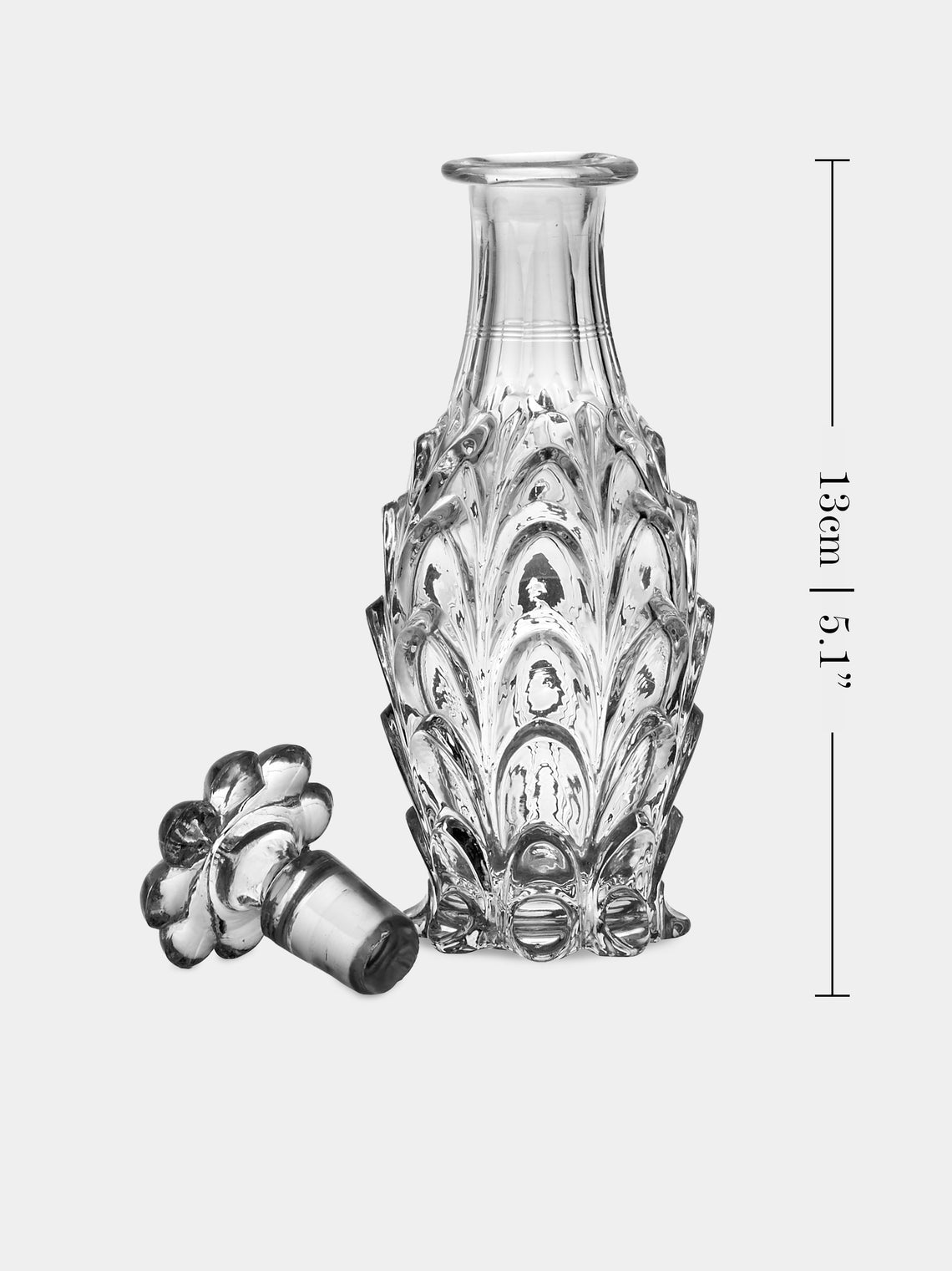 Antique and Vintage - 19th-Century Baccarat Crystal Carafes (Set of 3) - Clear - ABASK