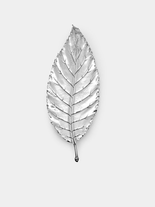 Antique and Vintage - 1970s Buccellati Solid Silver Leaf - Silver - ABASK - 