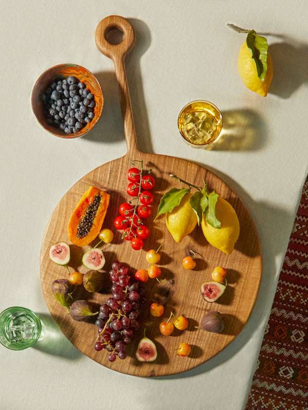 Lucas Castex - No. 1 Hand-Carved Oiled Walnut Serving Board -  - ABASK