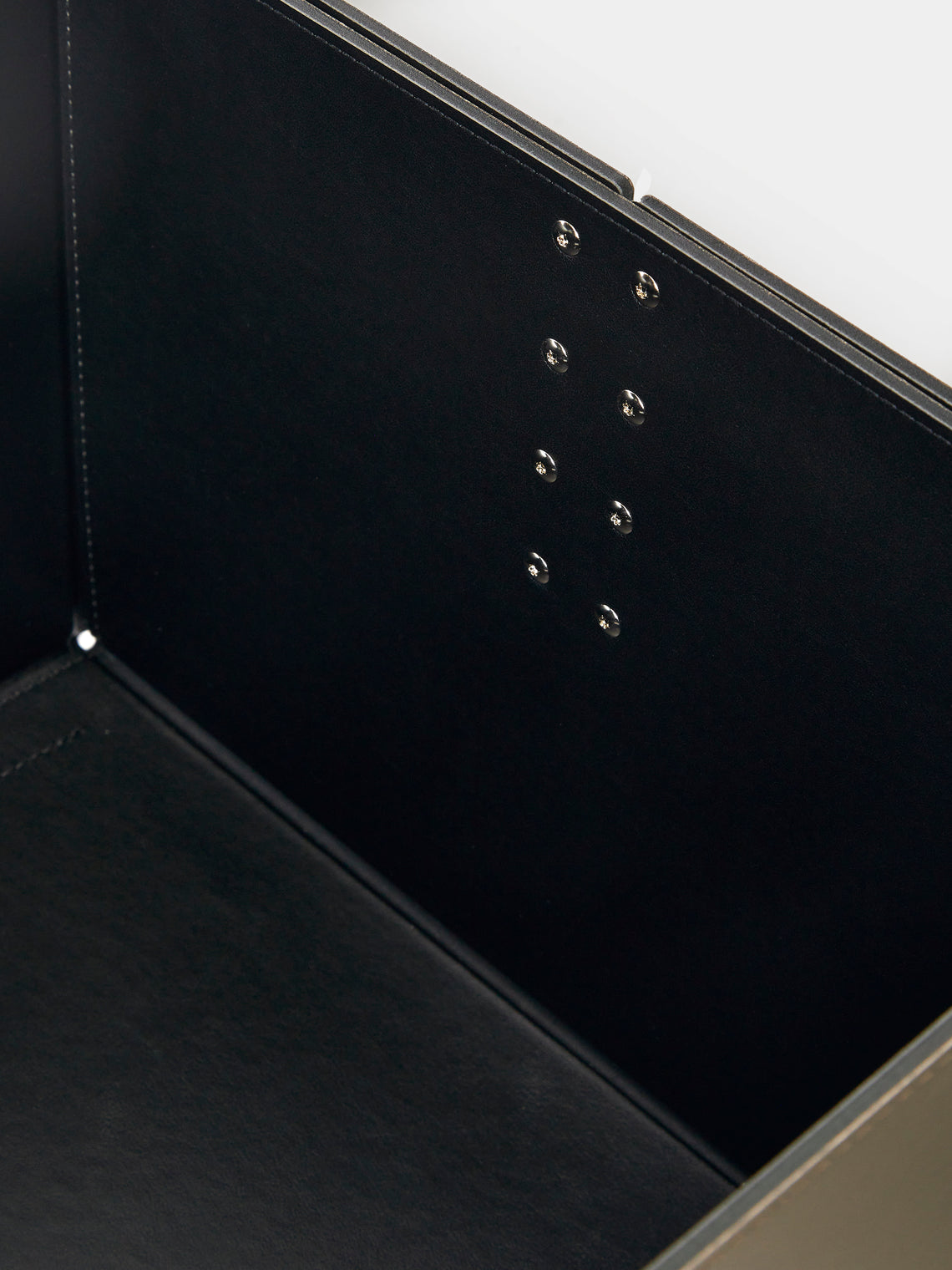 Pinetti - Origami Leather Large Box - Taupe - ABASK