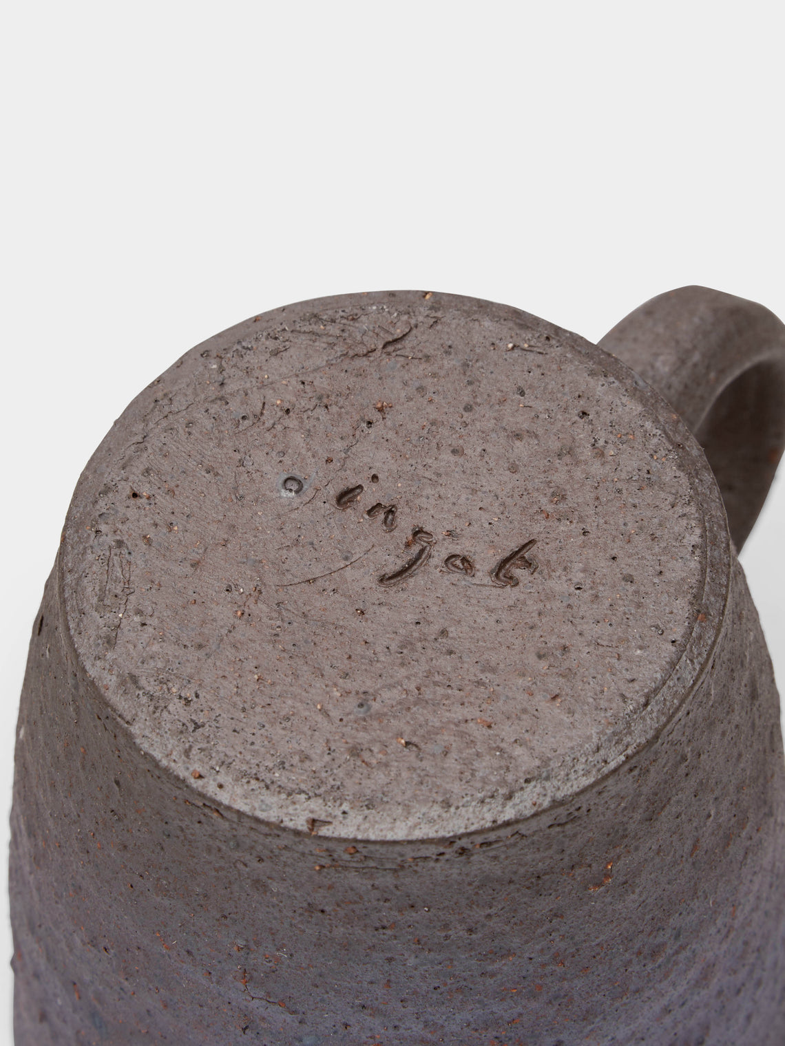 Ingot Objects - Ash-Glazed Ceramic Tea Set - Brown - ABASK