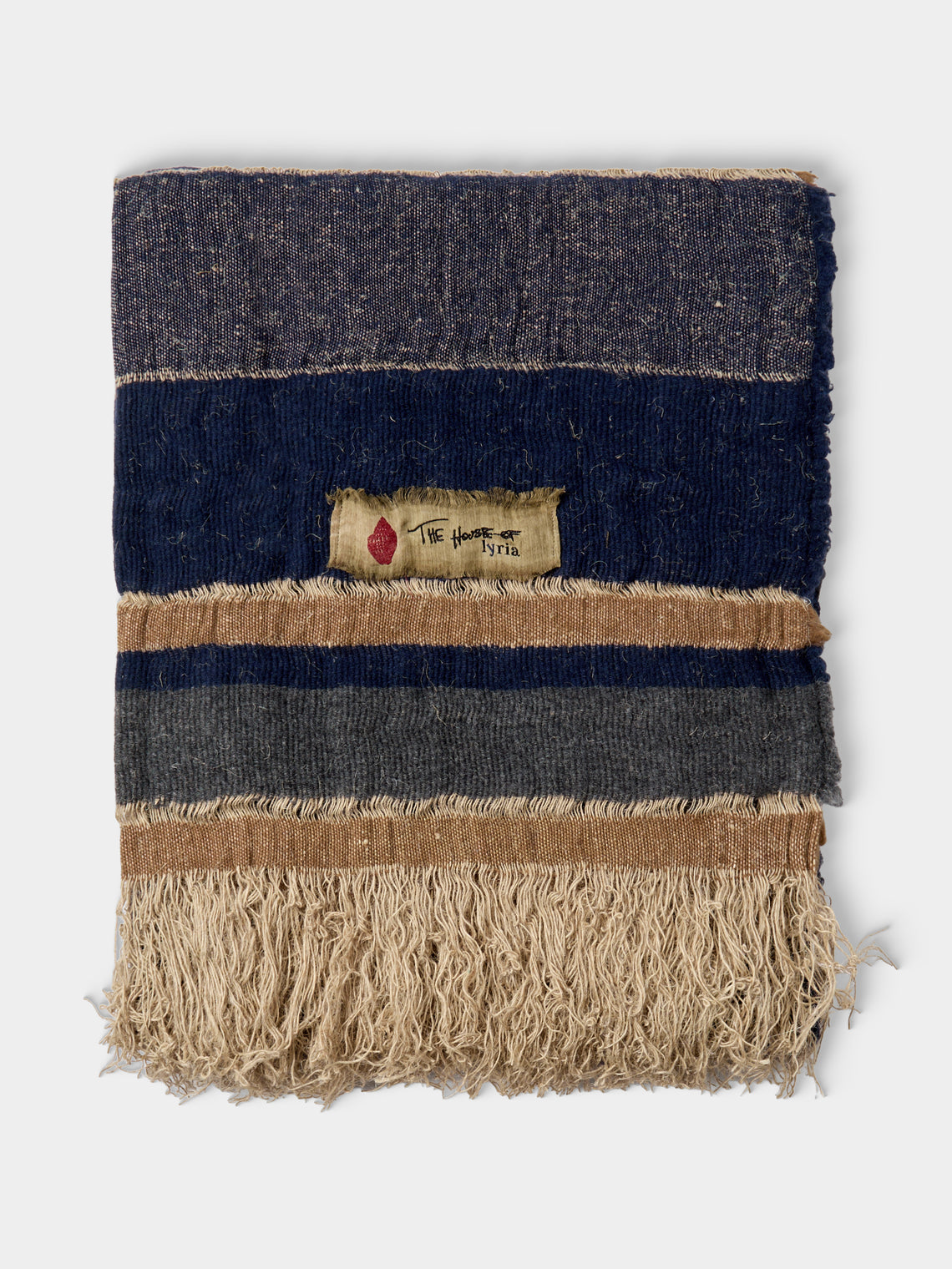 The House of Lyria - Jute and Wool Throw (78.5in/2m) - Multiple - ABASK